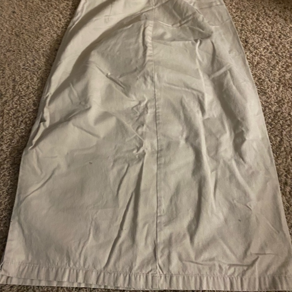 Christopher & Banks Cream/Khaki Maxi Skirt - Picture 6 of 7